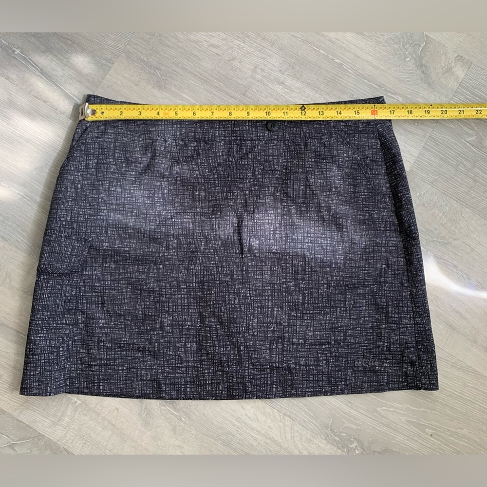 Avia Sz M Women’s Charcoal Golf Skorts - Picture 5 of 9